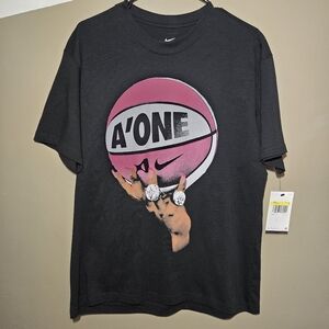Nike A'ja Wilson A'One So Win Ball T-Shirt Men's Size Small Loose Fit WNBA Aces